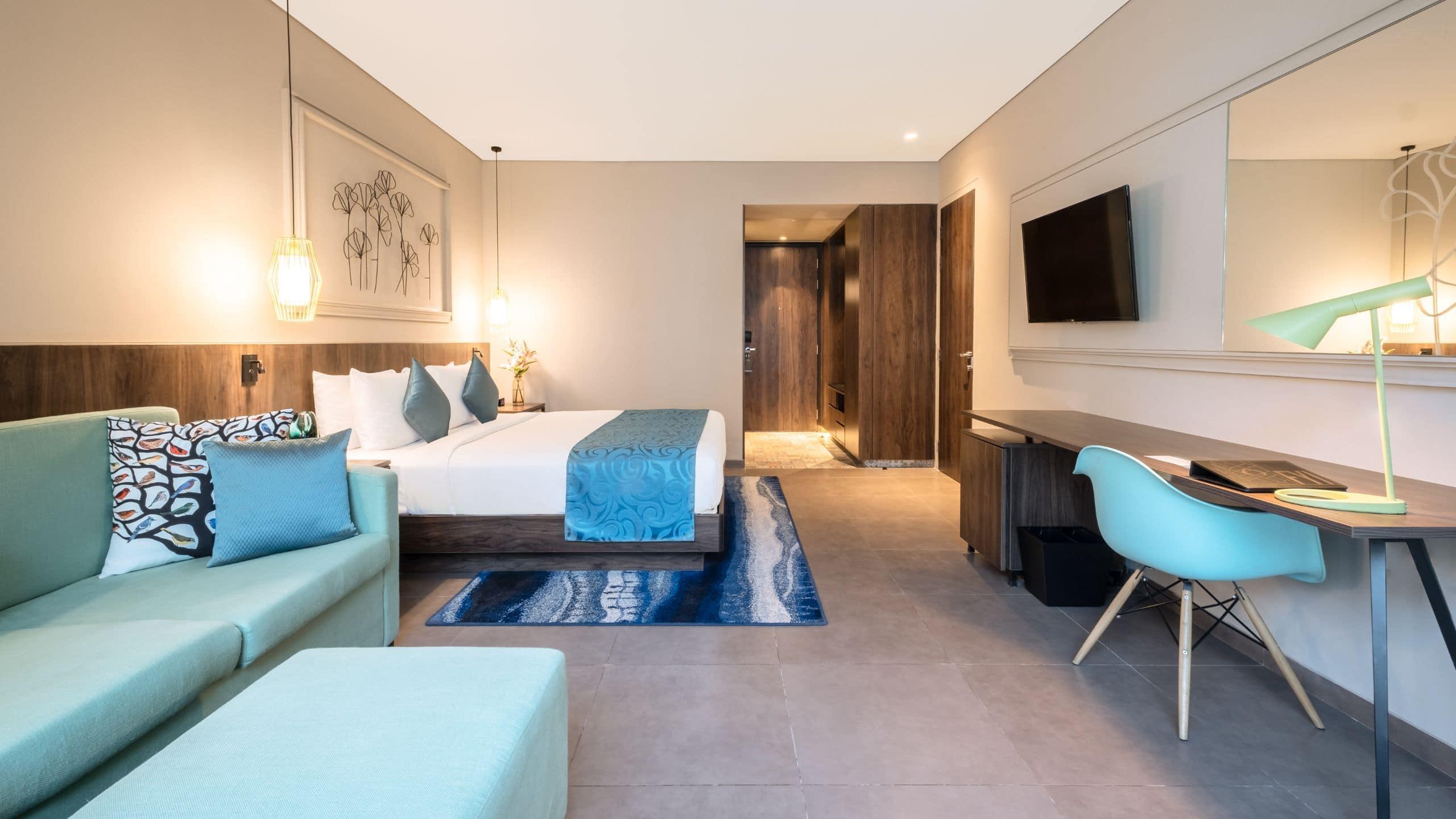 Hyatt Centric Candolim Goa Exterior foto A room at the hotel