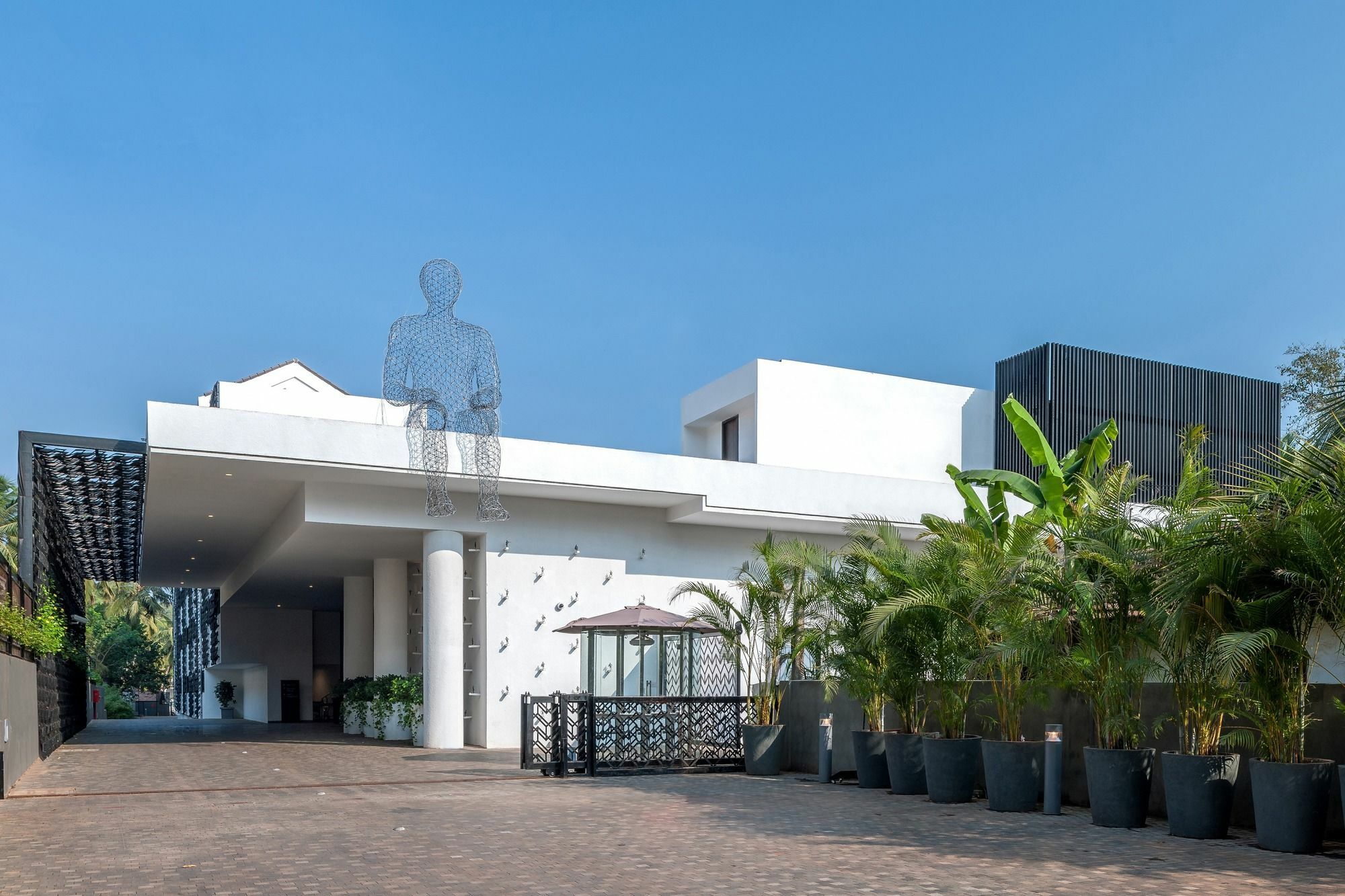 Hyatt Centric Candolim Goa Exterior foto The main entrance of the museum